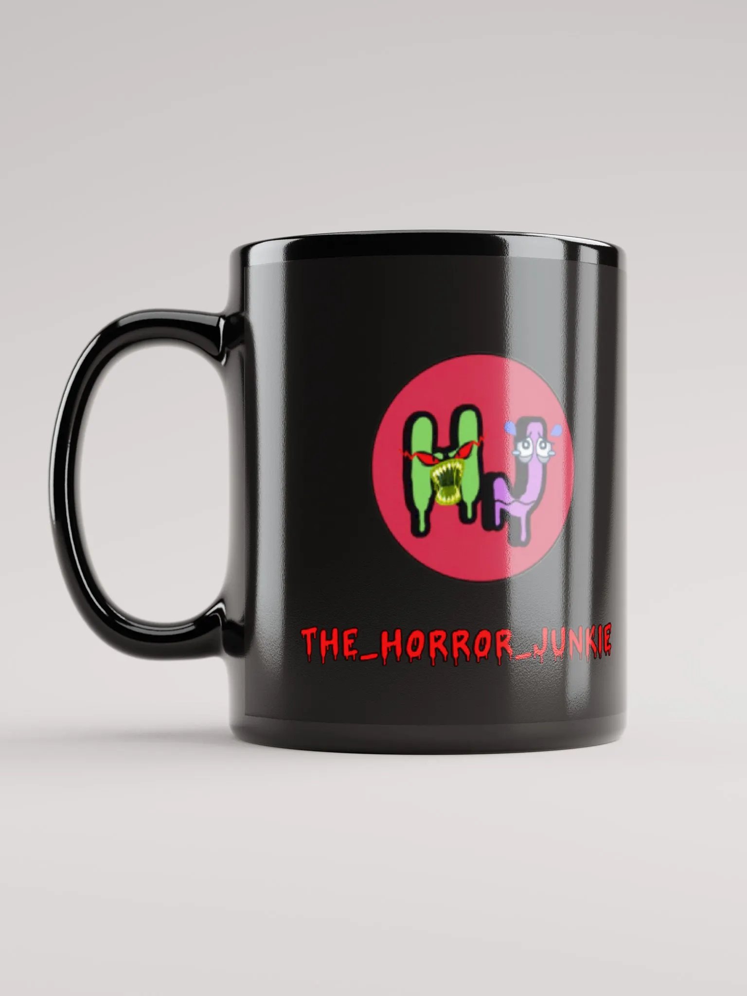 Black coffee mug product image (3)
