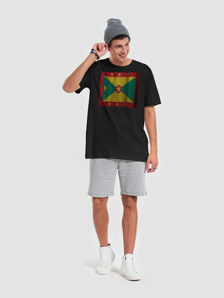 Supersoft Unisex Grenada Flag Graphic Tee - Exclusive product image (1)