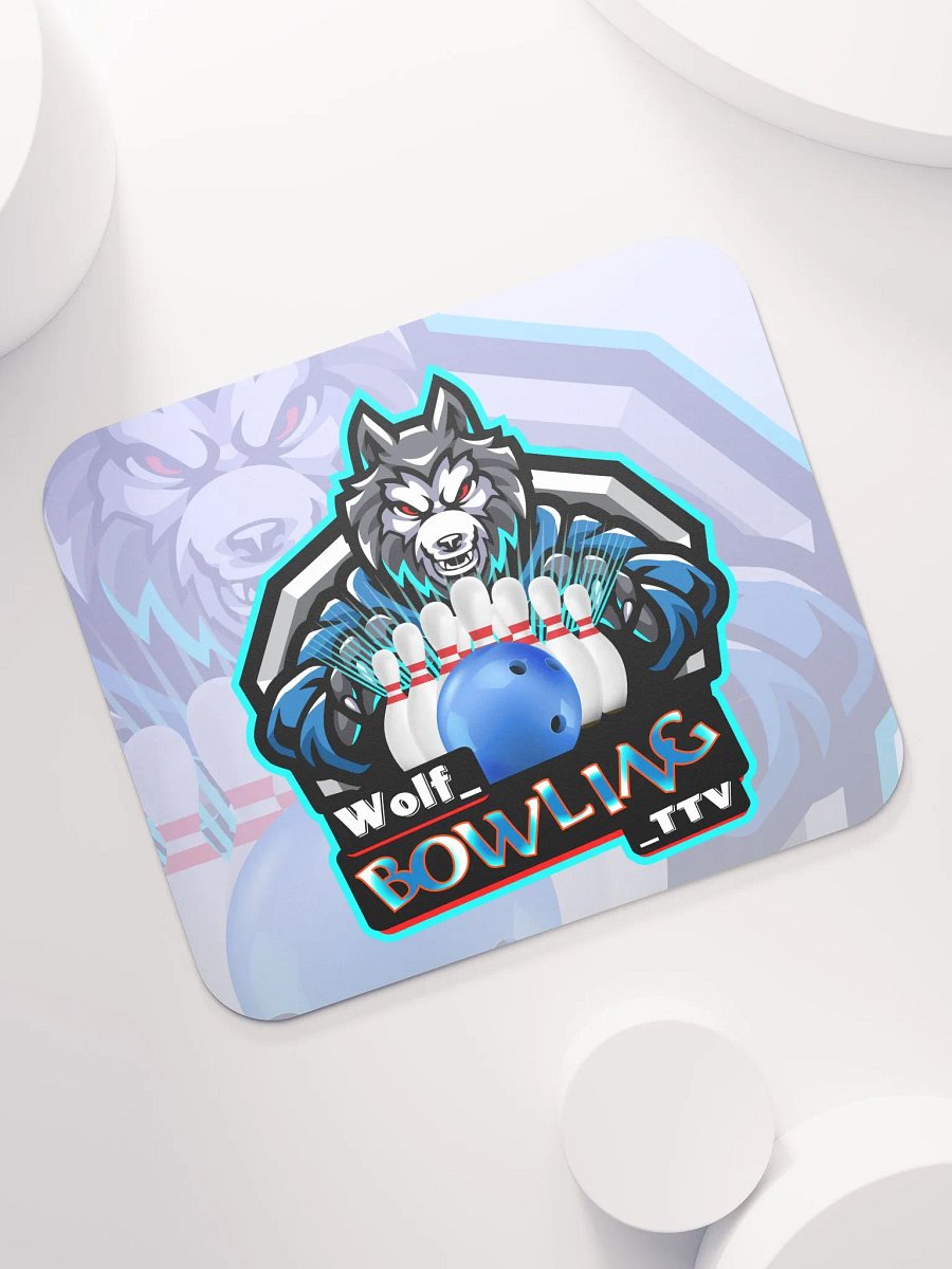 wolf bowling mouse pad product image (7)