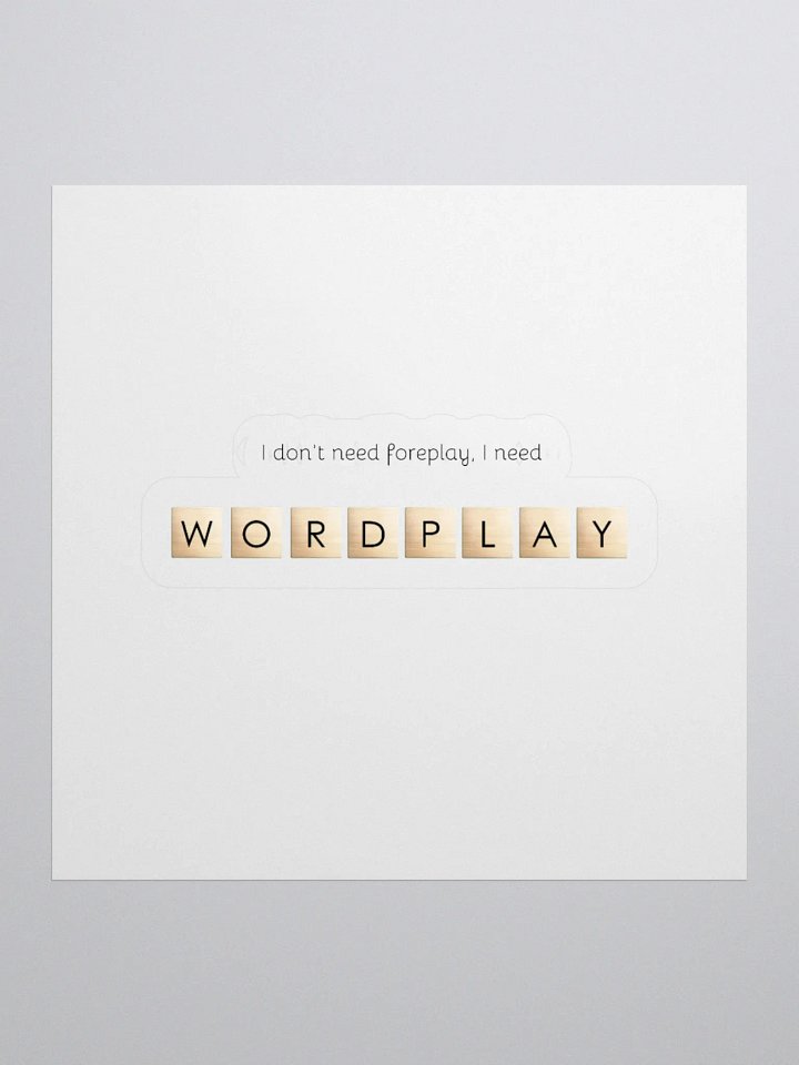 Wordplay Stickers product image (1)