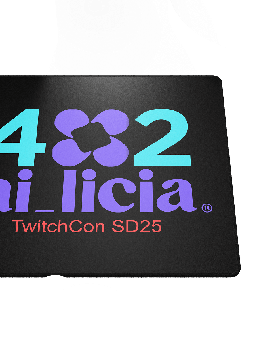 Mouse Pad 402 x ai_licia - TwicthCon SD 2025 product image (5)