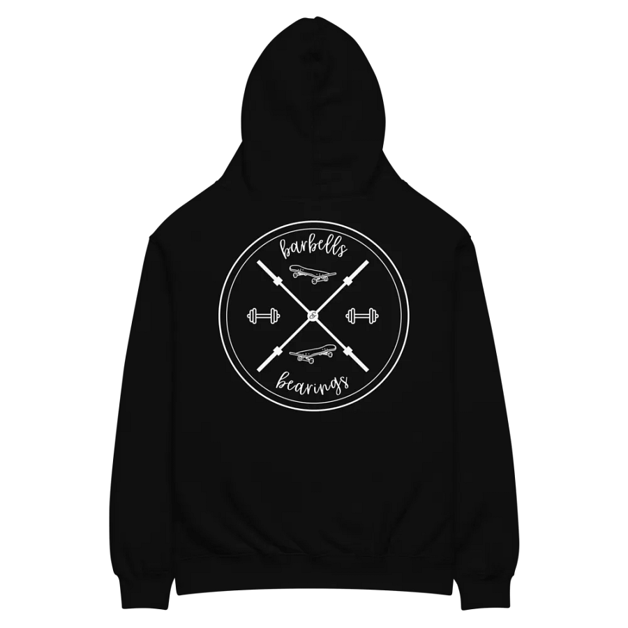 Barbells & Bearings X Emblem Unisex Hoodie product image (2)