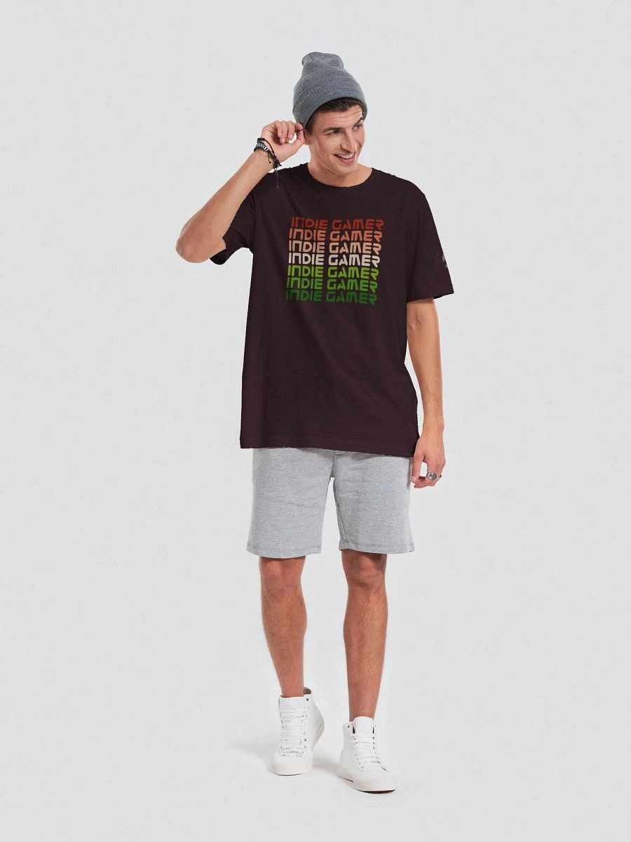 Indie Gamer Repeat Tee Green product image (67)