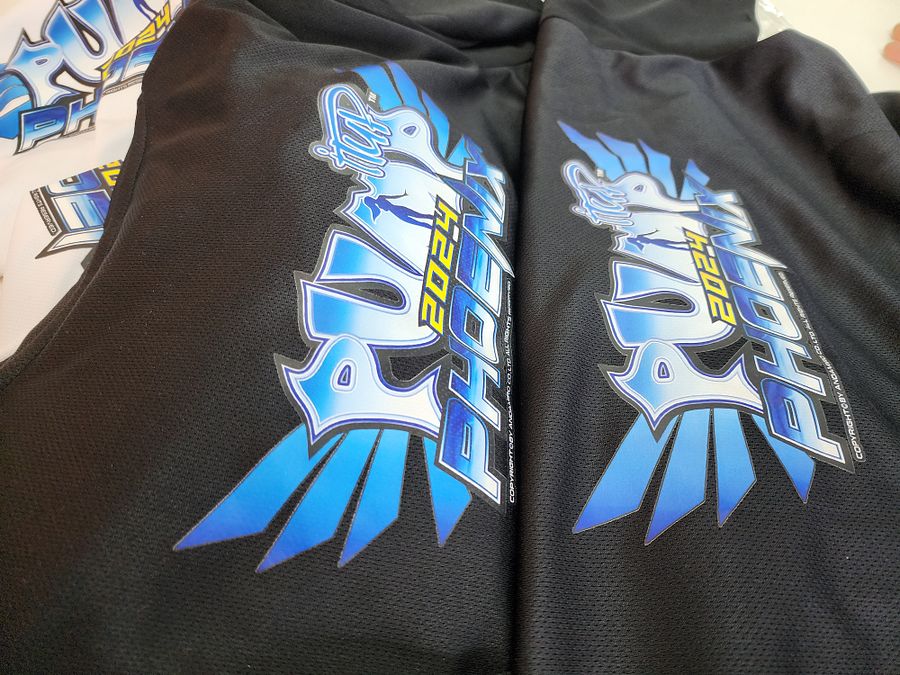 Pump It Up Phoenix 2024 DRI-FIT Shirt Black Andamiro Dance Rhythm Game product image (2)