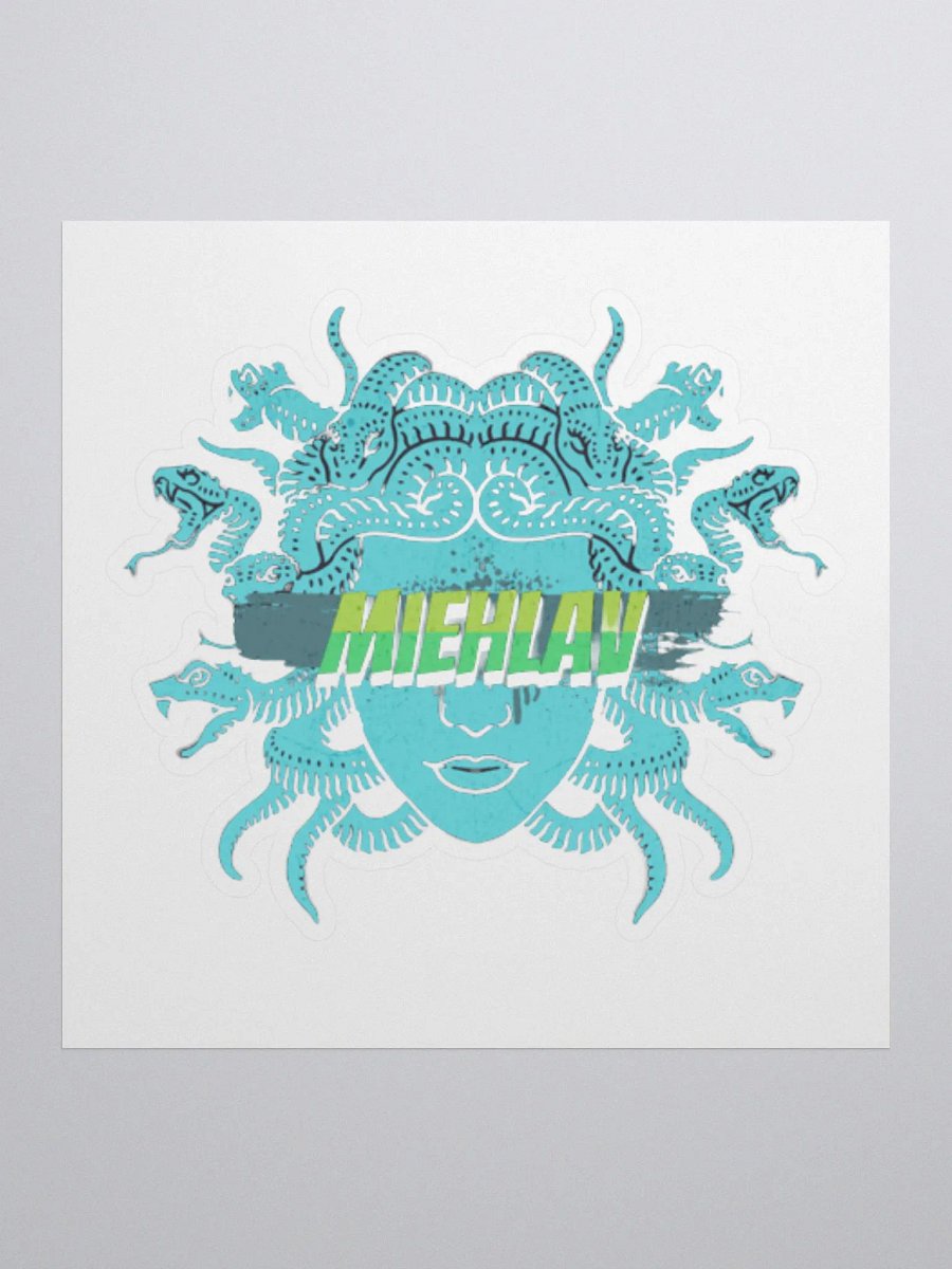 Blue Medusa Stickers product image (1)