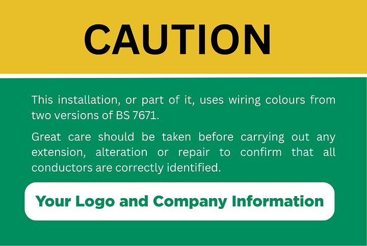 Mixed Colour Labels product image (1)