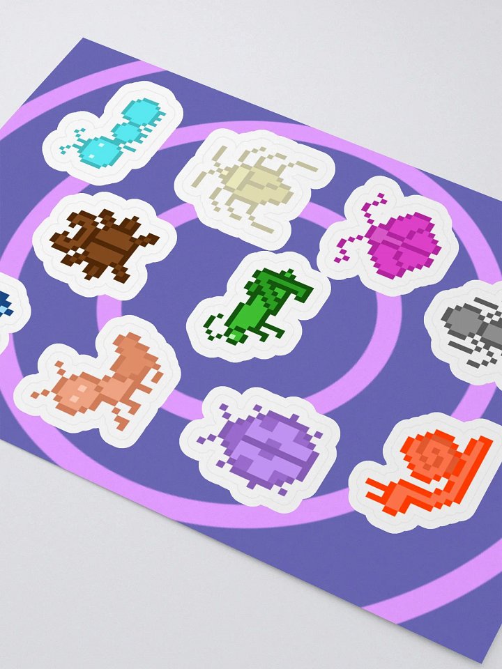 Pixel Art All Teams Sticker Sheet product image (2)