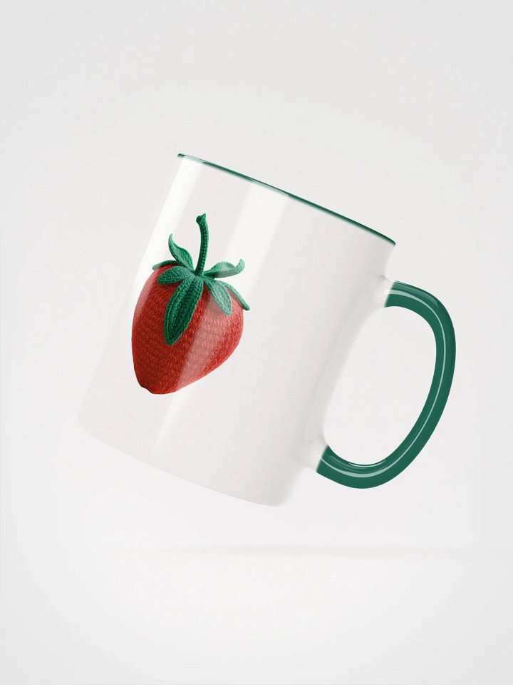 CozyAvocado Ceramic Strawberry Mug #1 product image (2)