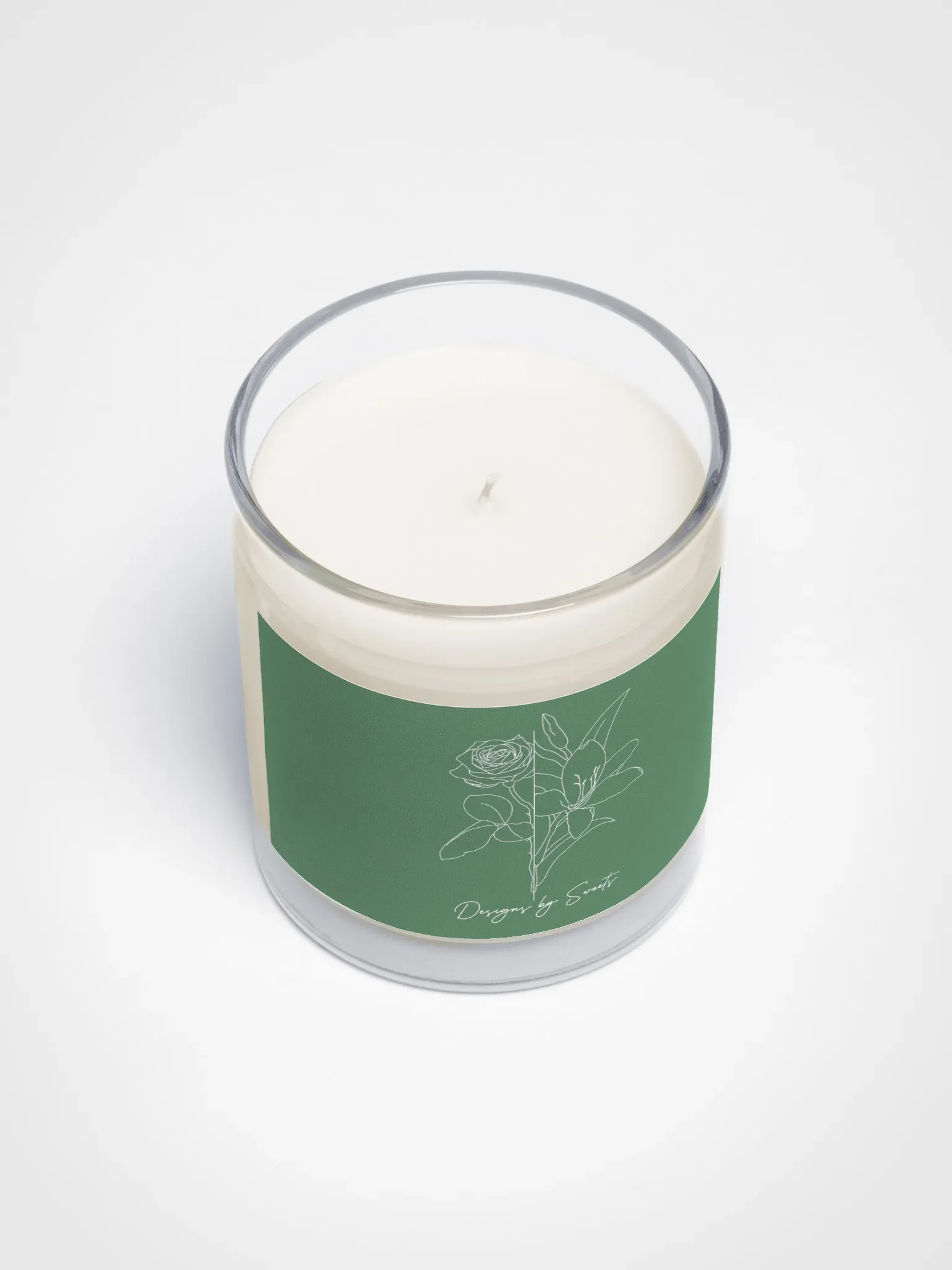 Designs by Sweets Soy Wax Candle (Green) product image (3)