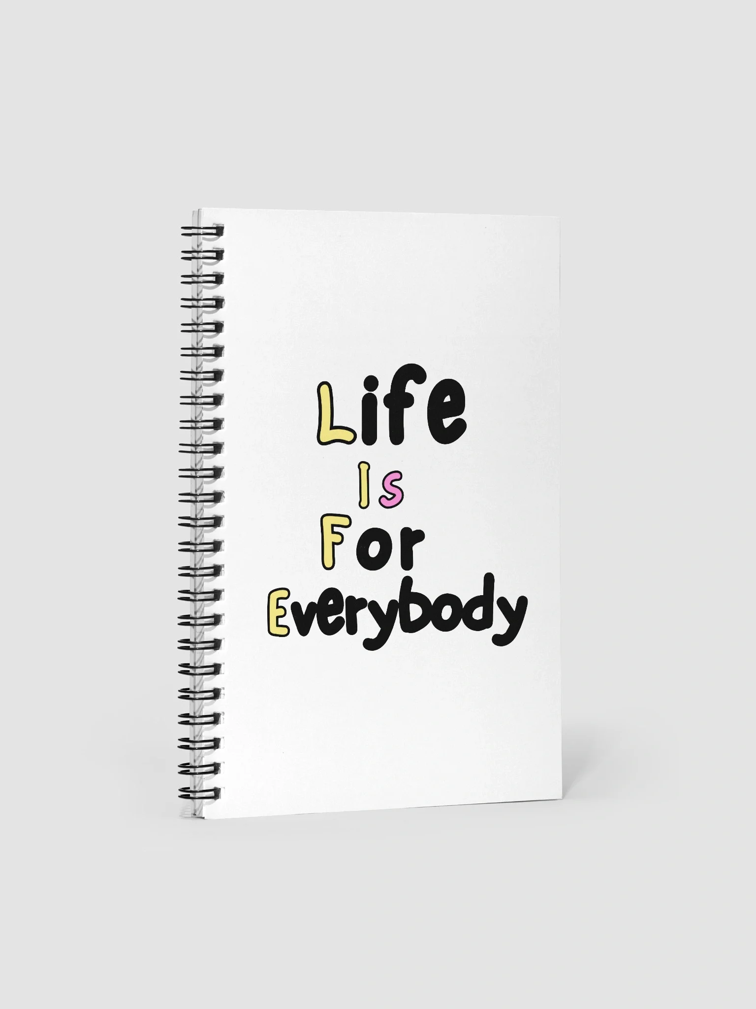 Life is Life Spiral Notebook product image (1)