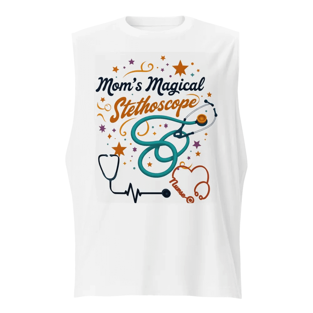 Mom's Magical Stethoscope Muscle Tank product image (1)