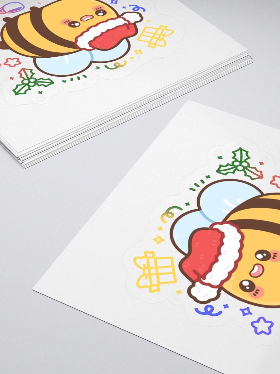 festive bertha pop sticker product image (7)