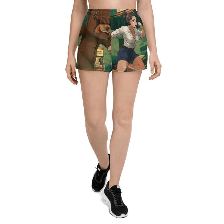Booty Cheeks- athletic shorts product image (1)