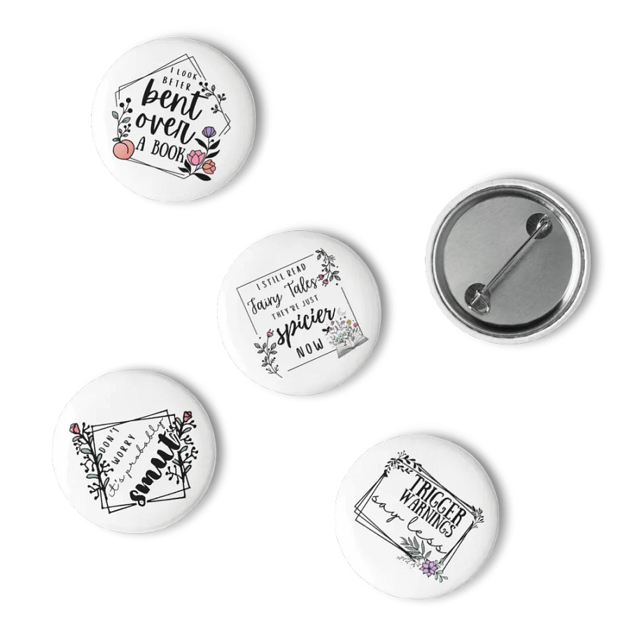 Spicy Bookish Pins Bundle product image (4)