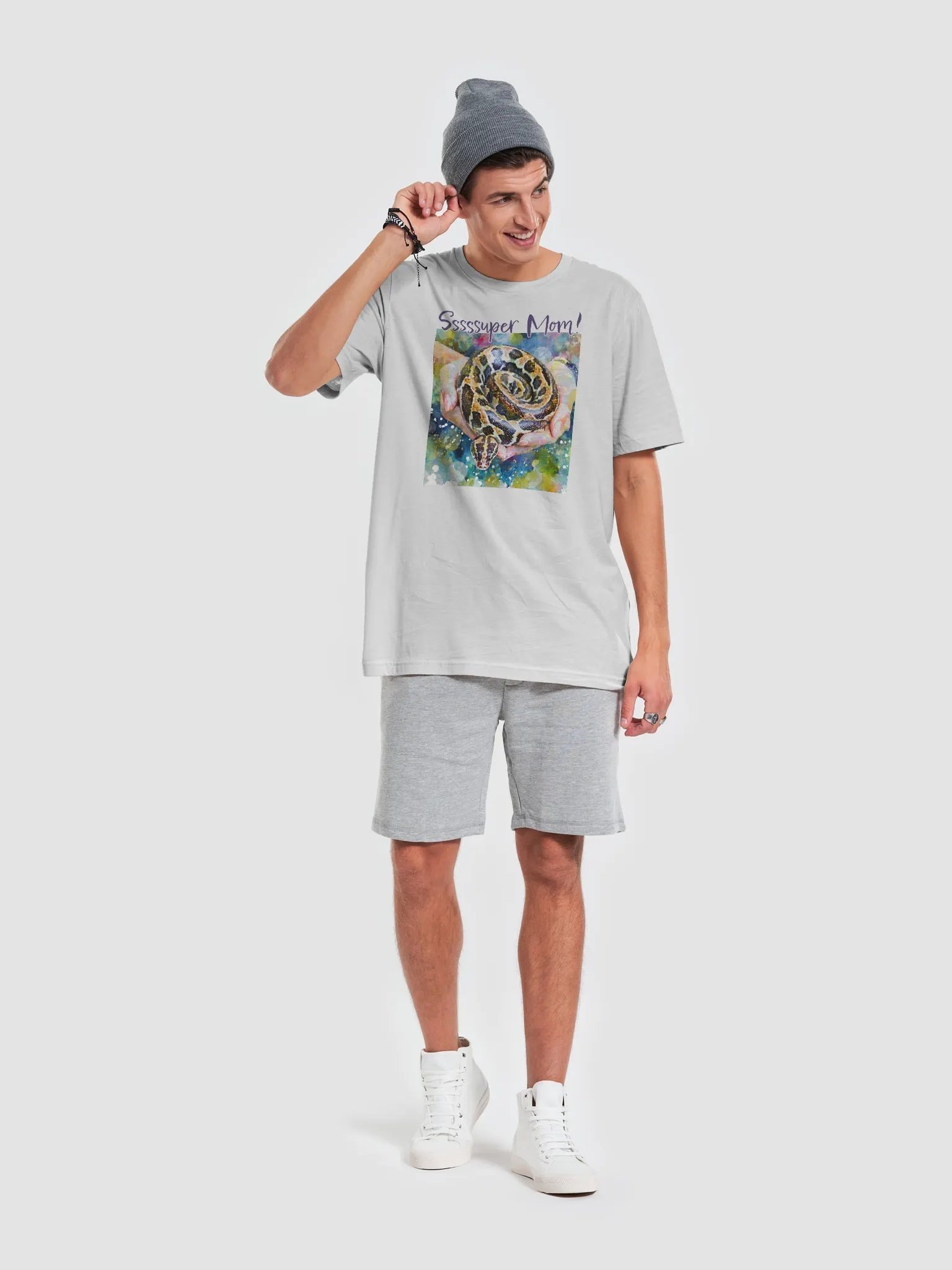 Sssssuper Mom Snake Tee product image (49)
