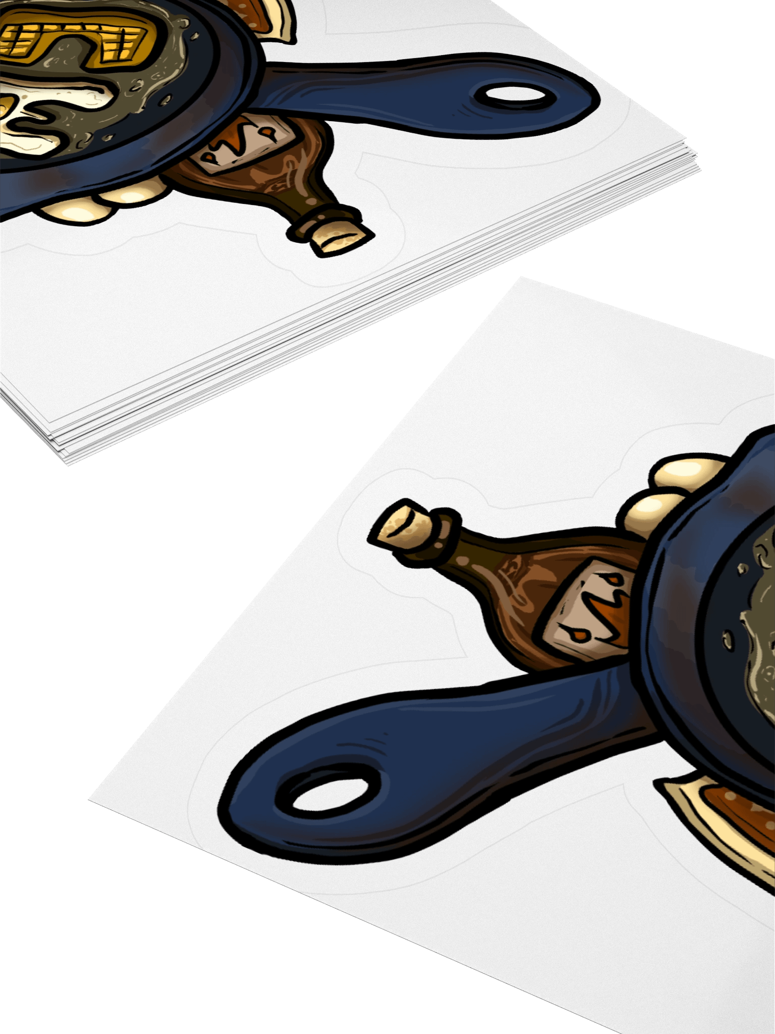 CraftWorks Frying Pan Sticker 🥇 by @empresslittlebit product image (11)