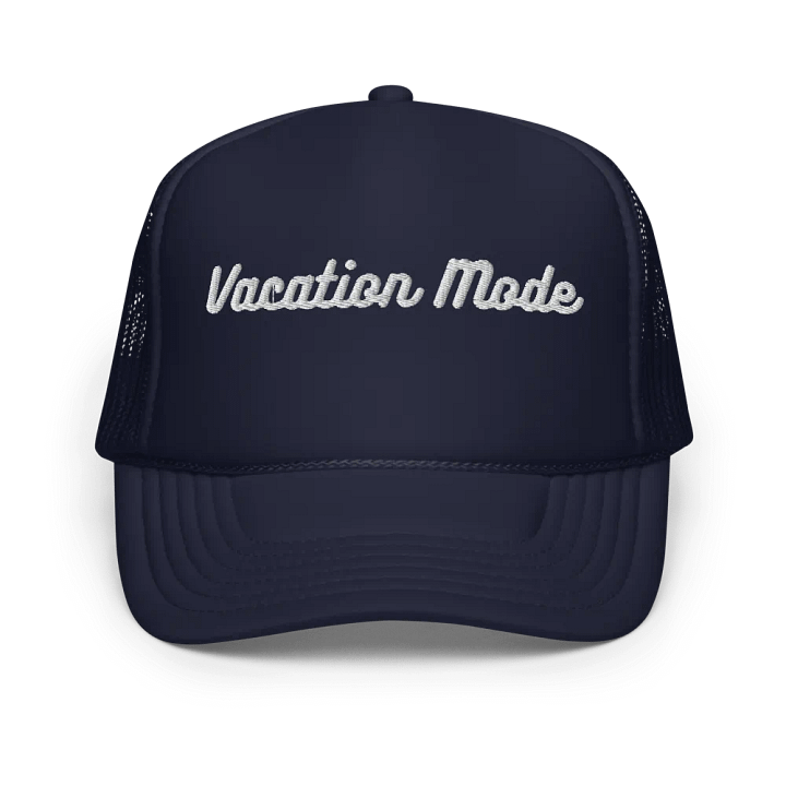 Otto Foam Trucker Hat | Vacation Mode product image (2)