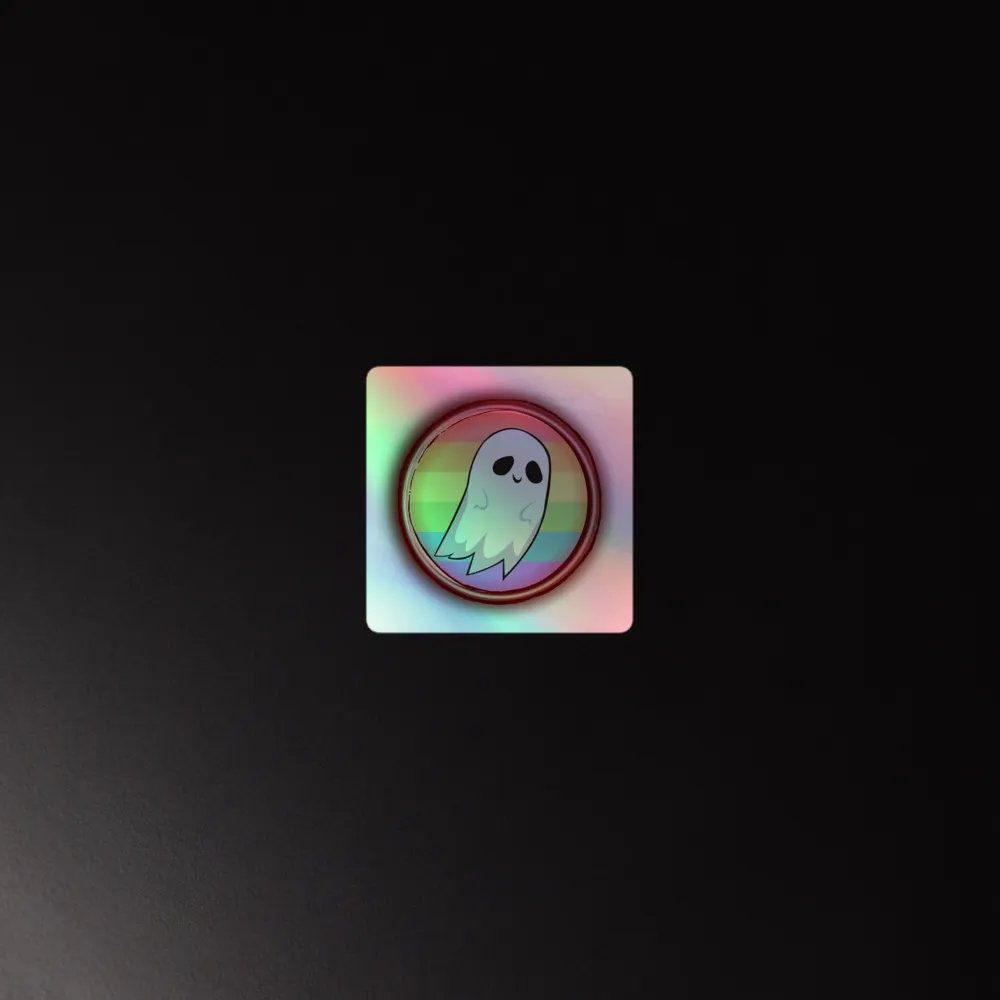 Smolpoet Logo Pride Sticker product image (2)