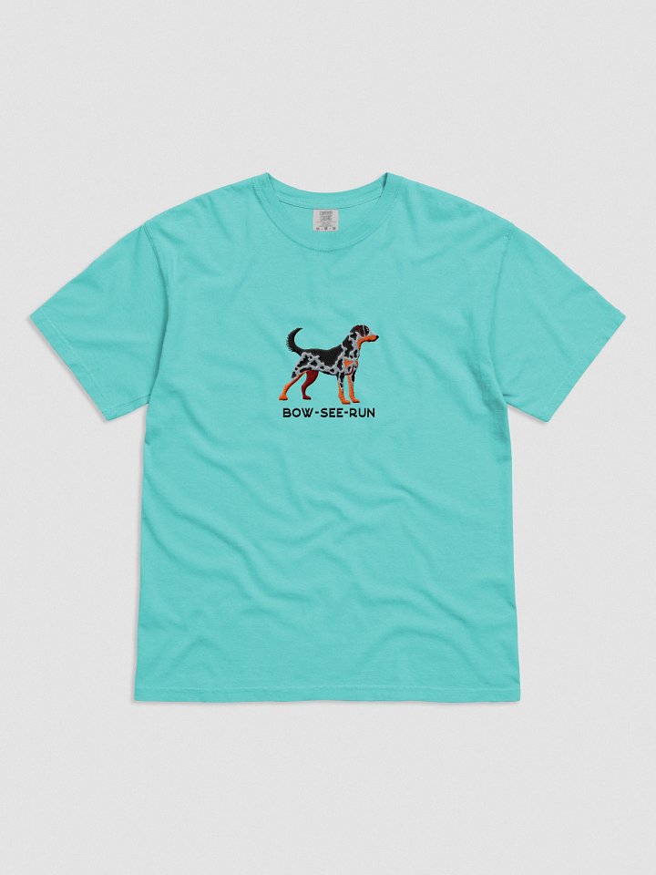 Bow-See-Run T-Shirt(Embroidered) of a Beauceron(Harlequin) product image (31)