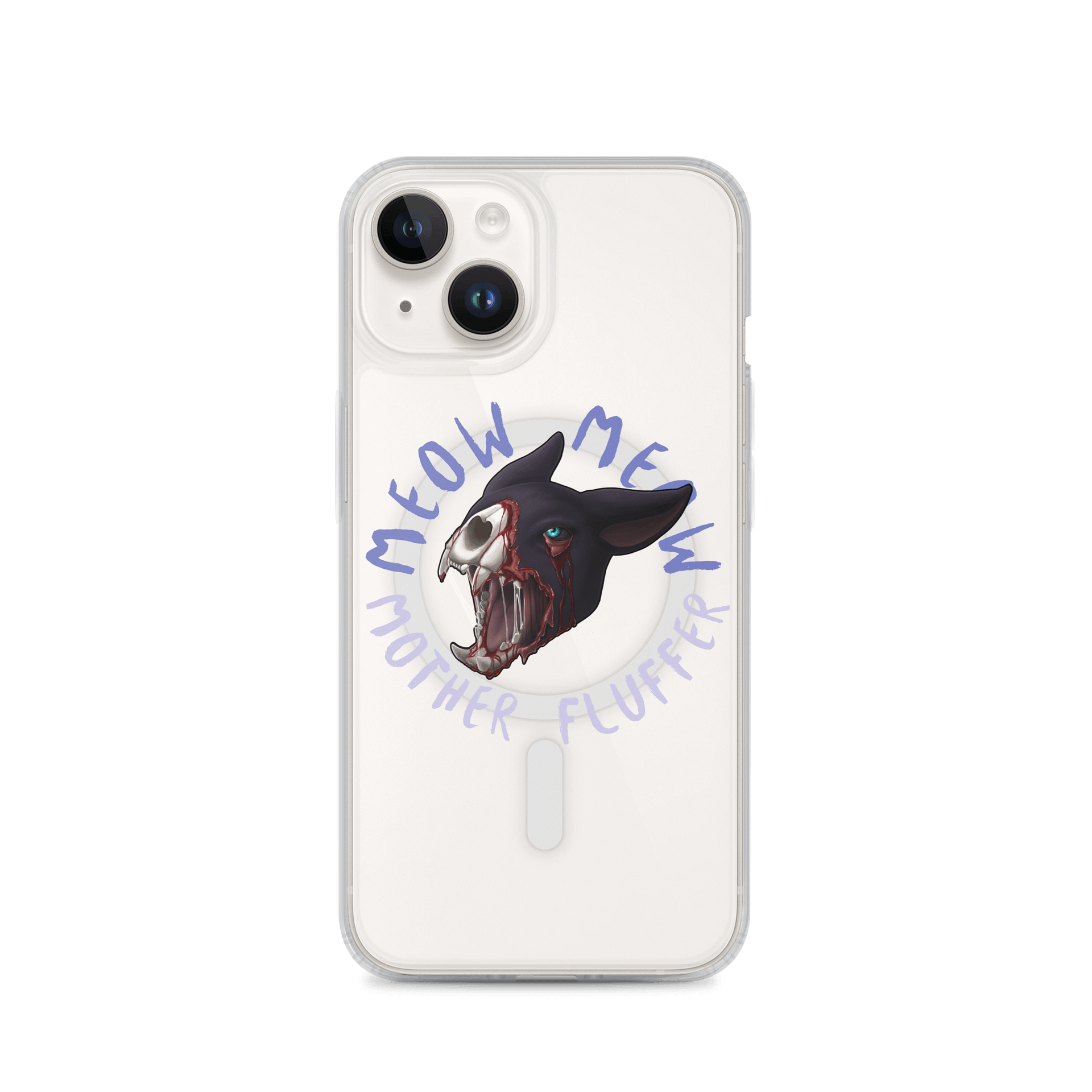 Meow Meow MF MagSafe® Clear iPhone® Case product image (4)