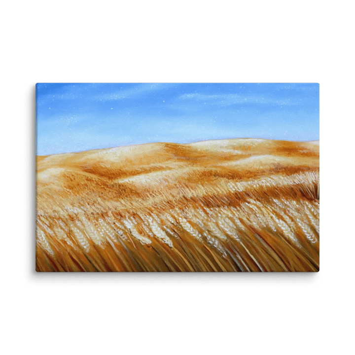 Golden Wheat Fields from Heaven Help Us Canvas product image (9)
