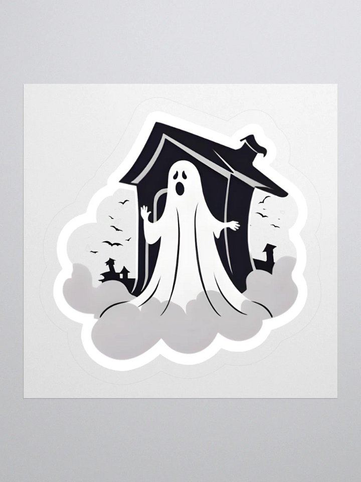 Haunting Escape Sticker: Official GhostGhoulGamer Sticker product image (1)