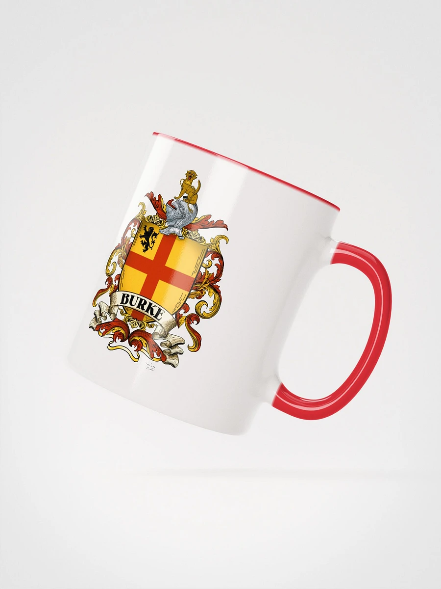 The Burke Family Coat of Arms Crest Coffee Mug product image (2)