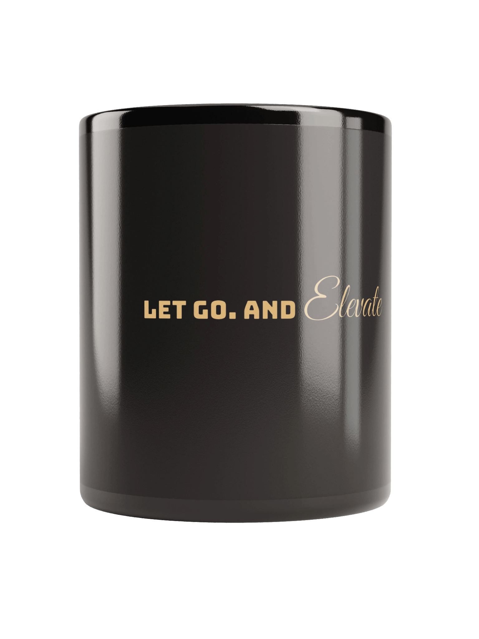 Soully Mine- GOLD PRINT Let Go. And Elevate Mug product image (1)