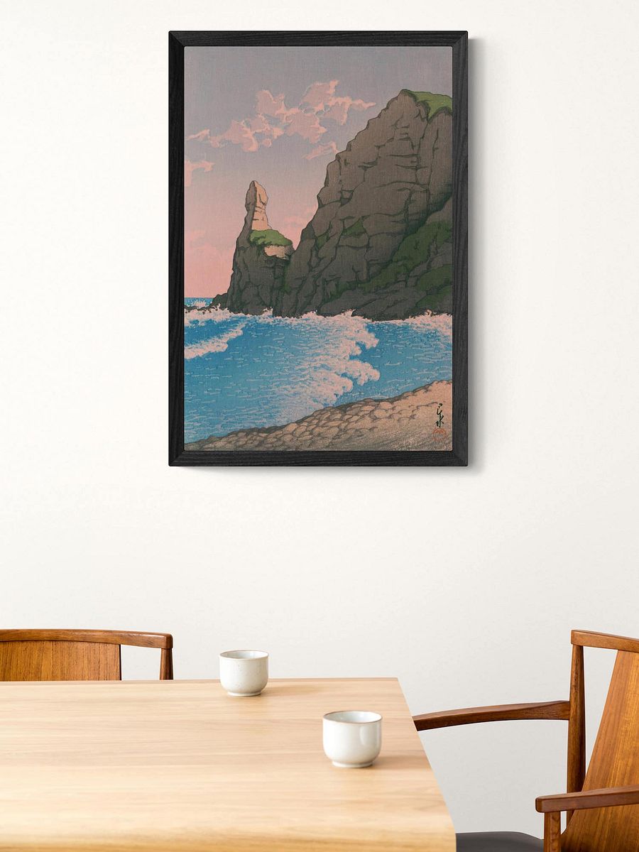 Setakamui Rock at Shirubeshi - Kawase Hasui product image (1)