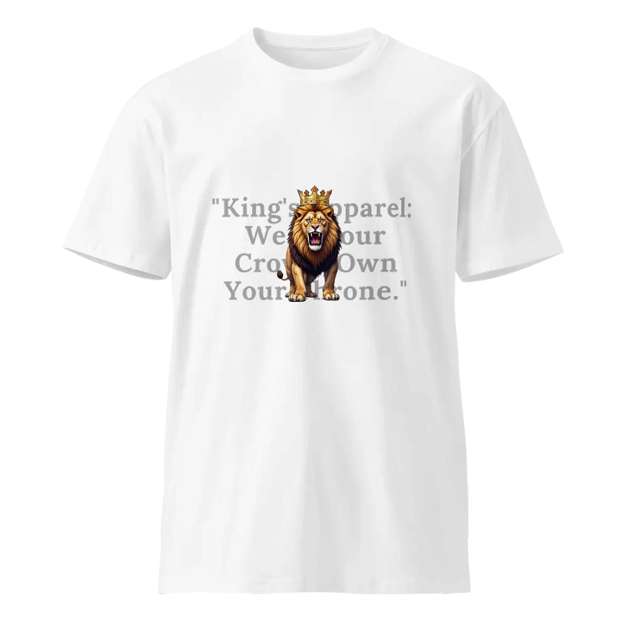 Crowned King Lion Unisex T-Shirt product image (17)