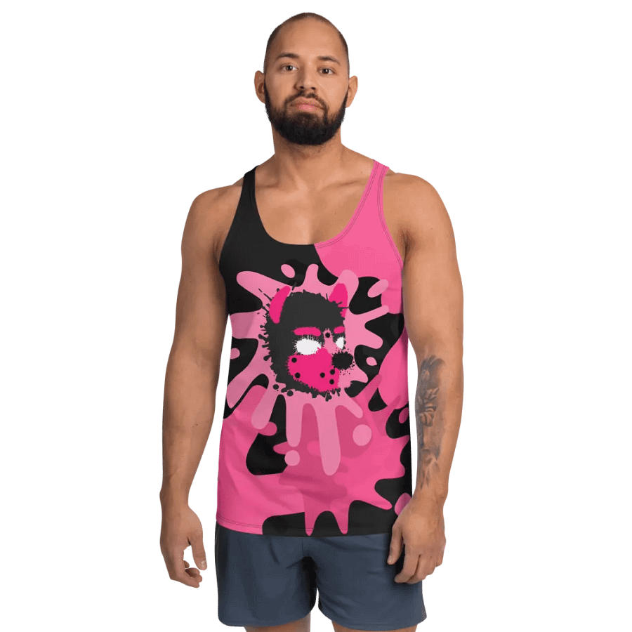 Dark Chaos Splatter Tank - Pink product image (3)
