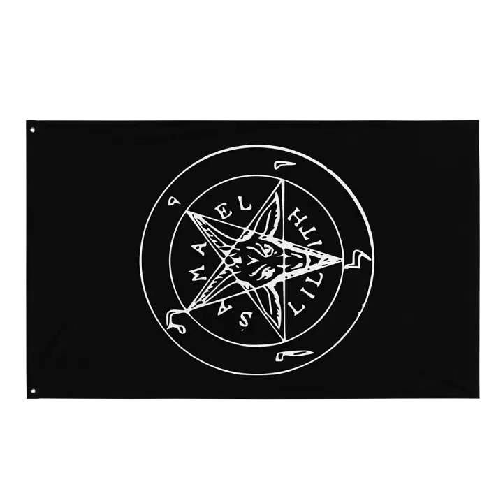 Baphomet Ritual Flag product image (1)