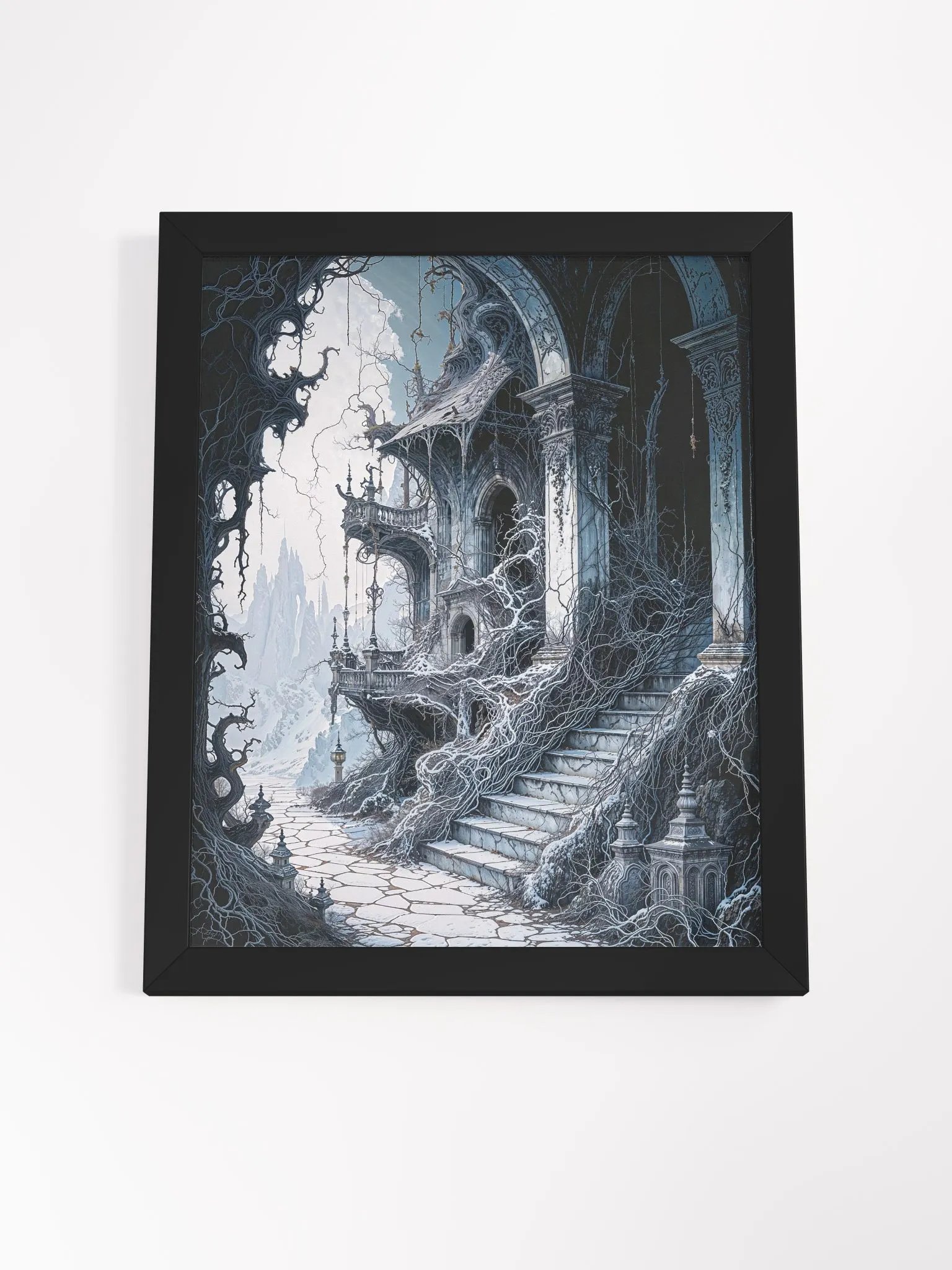 Ornate Gothic Desolation Framed Print product image (19)