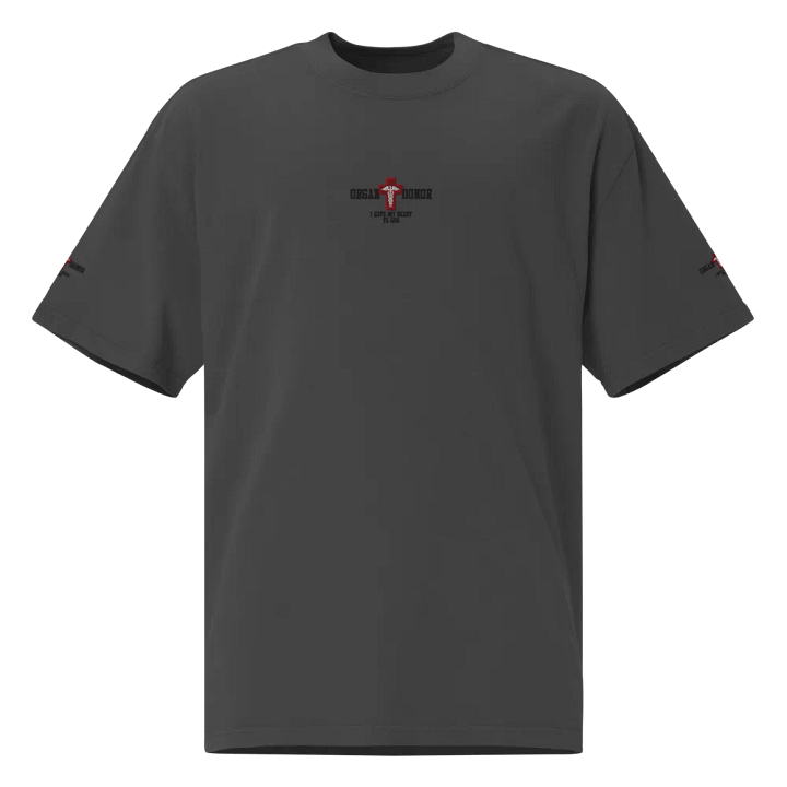 Caduceus Cross Oversized Faded Tee product image (1)