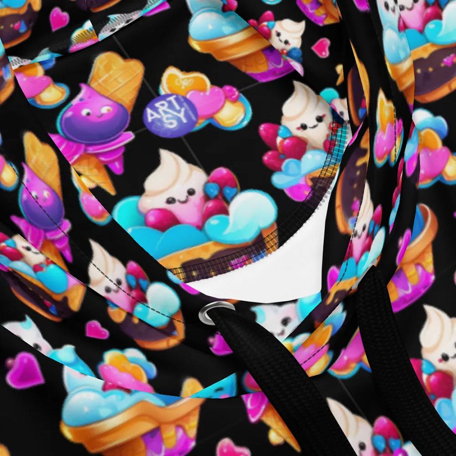 Ice Cream All Over Print Hoodie product image (6)