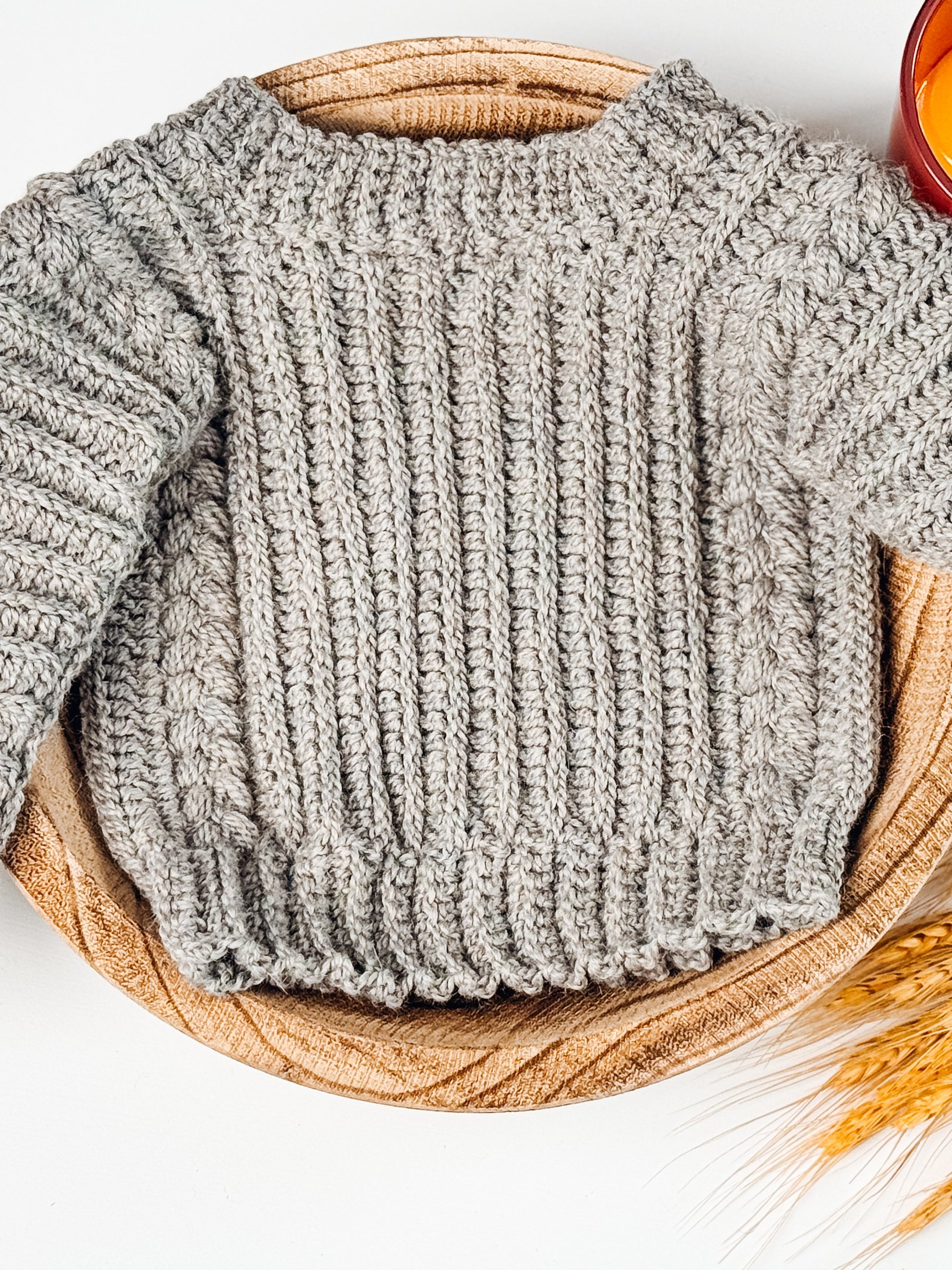 Easy Crochet Baby & Child Sweater (10 sizes) product image (3)