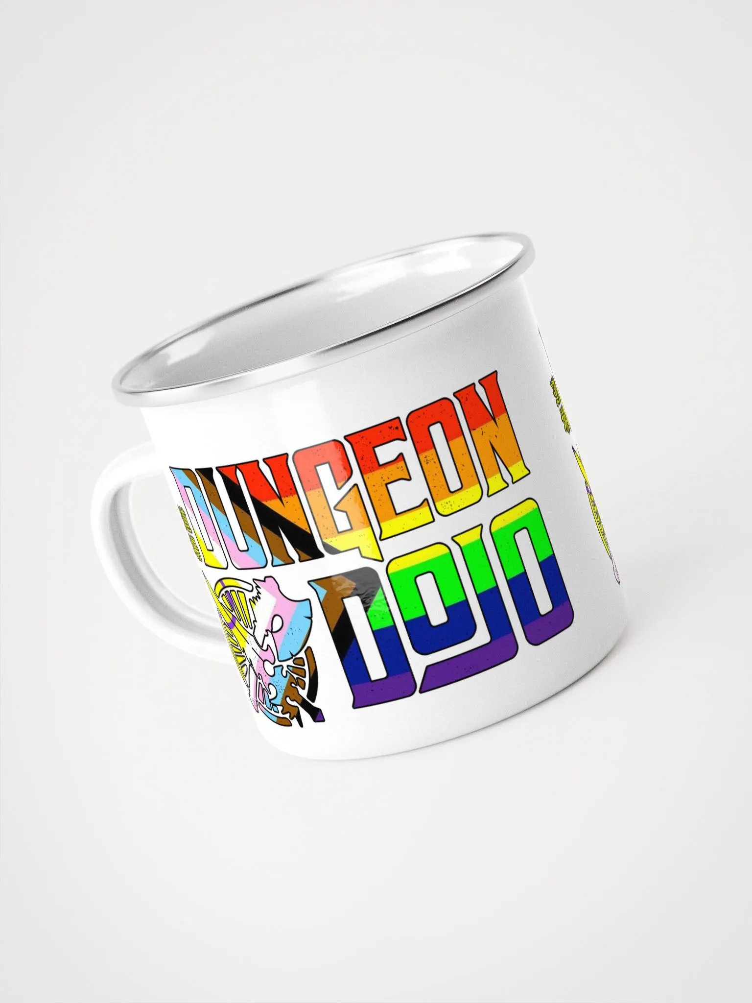 Official Pride Enamel Mug of the Dungeon Dojo Community product image (4)