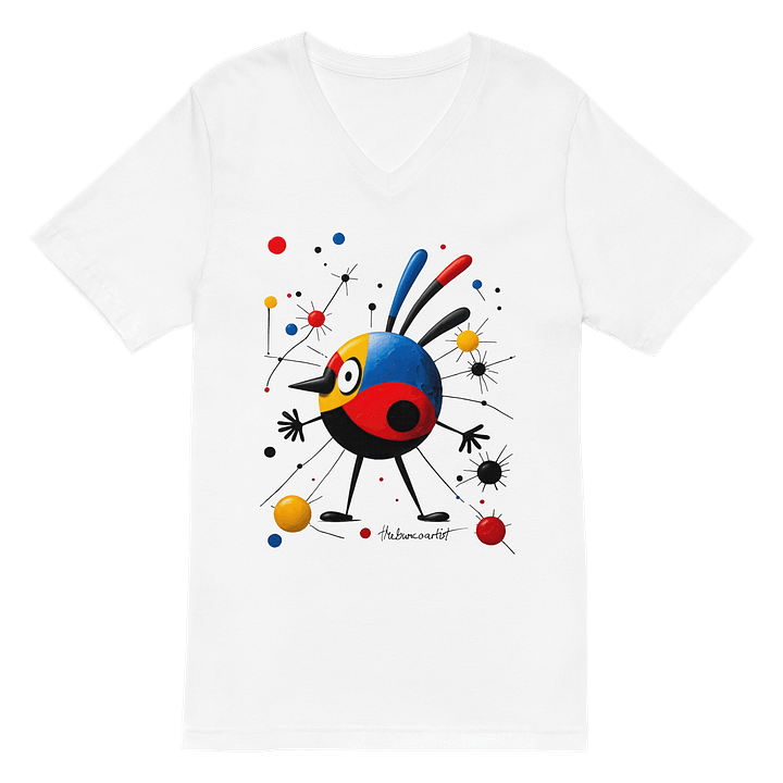 Bella+Canvas Short Sleeve V-Neck Jersey T-Shirt product image (2)