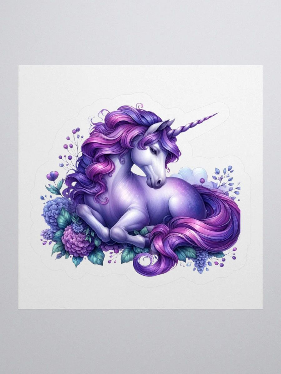 Enchanted Unicorn Kiss Cut Stickers product image (1)