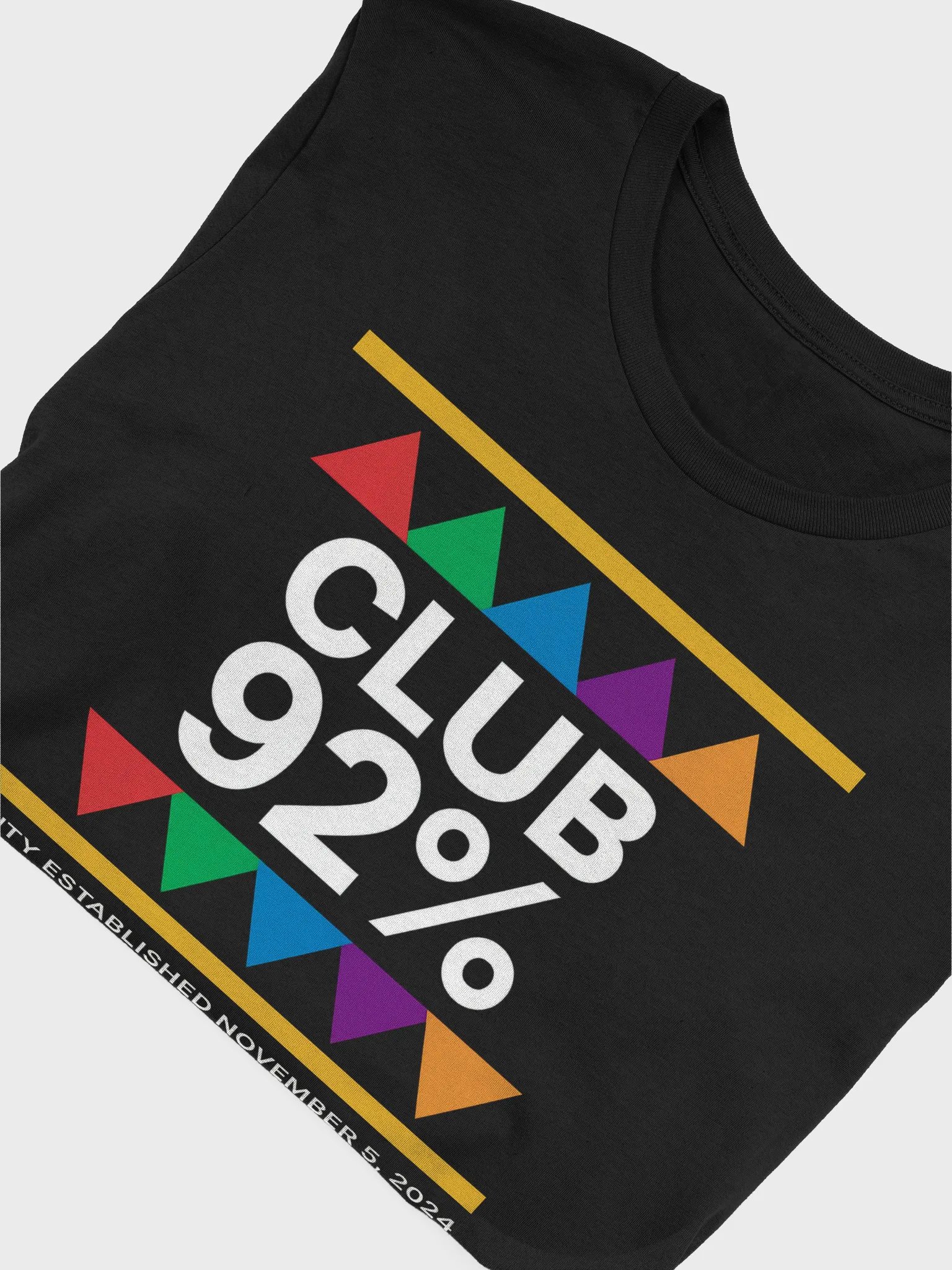 CLUB 92% Unity Tee – Glow with Bold Pride product image (5)