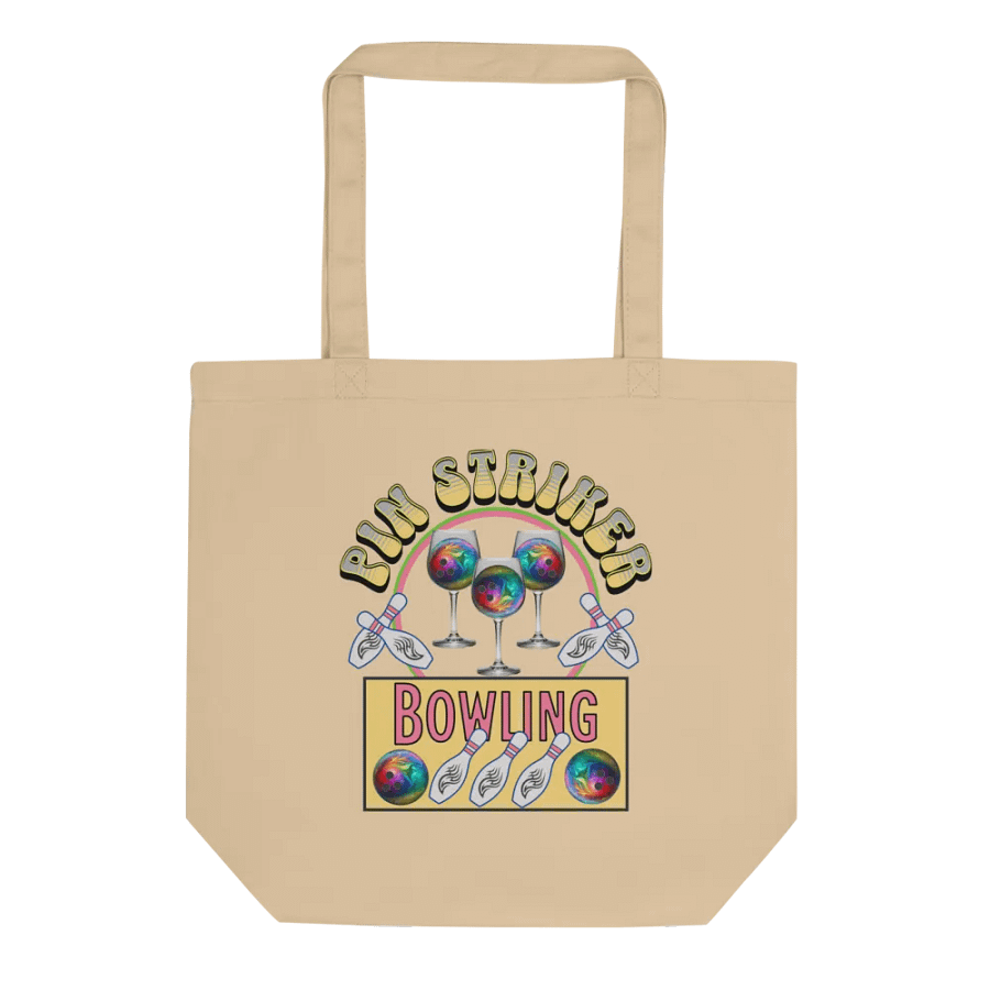 Pin Striker Bowling Tote Bag product image (1)