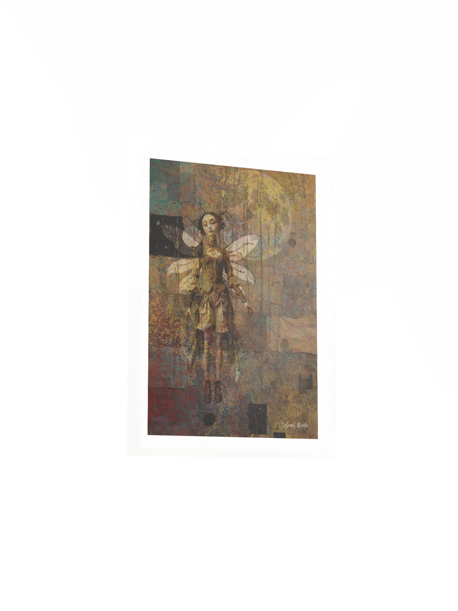 Whispers of the Moon by Edward Martin Vibrant Matte Poster: Transform Your Space! product image (4)