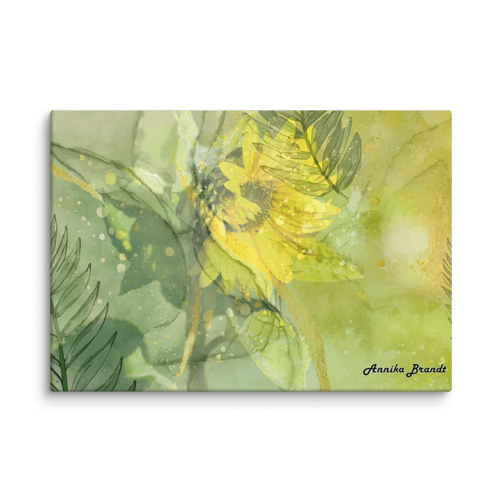 Canvas: Sunflower in early golden autumn (DA) product image (2)