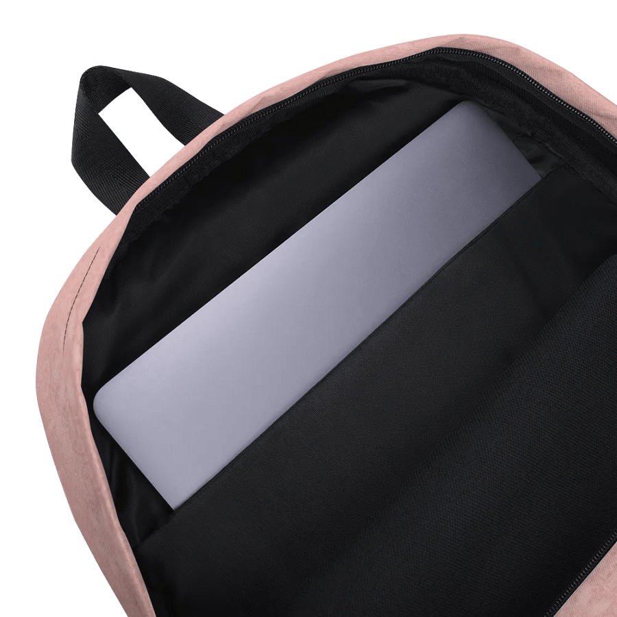 Coral Floral Backpack product image (8)