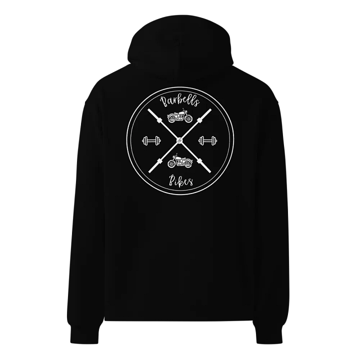 Barbells & Bikes X Emblem Unisex Hoodie product image (1)