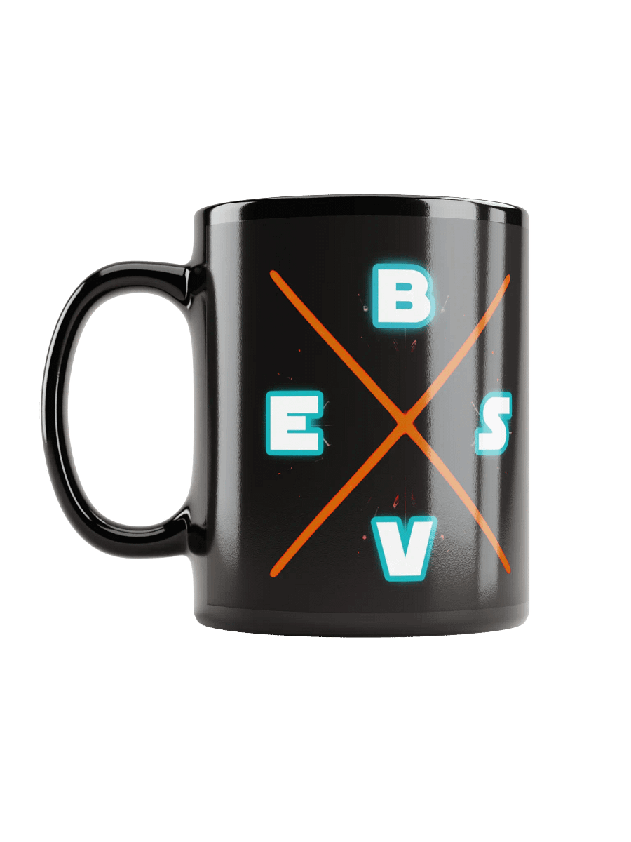 Empire State Bearded Villains Black Glossy Mug product image (11)