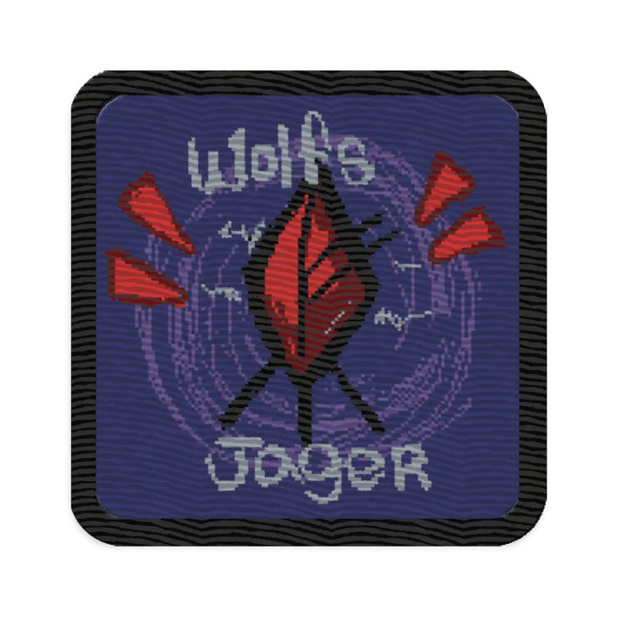 Original WolfsJäger Pixel Art Patch Set product image (1)