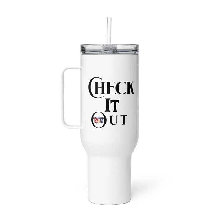 Check It Out - Travel Mug with Handle product image (2)