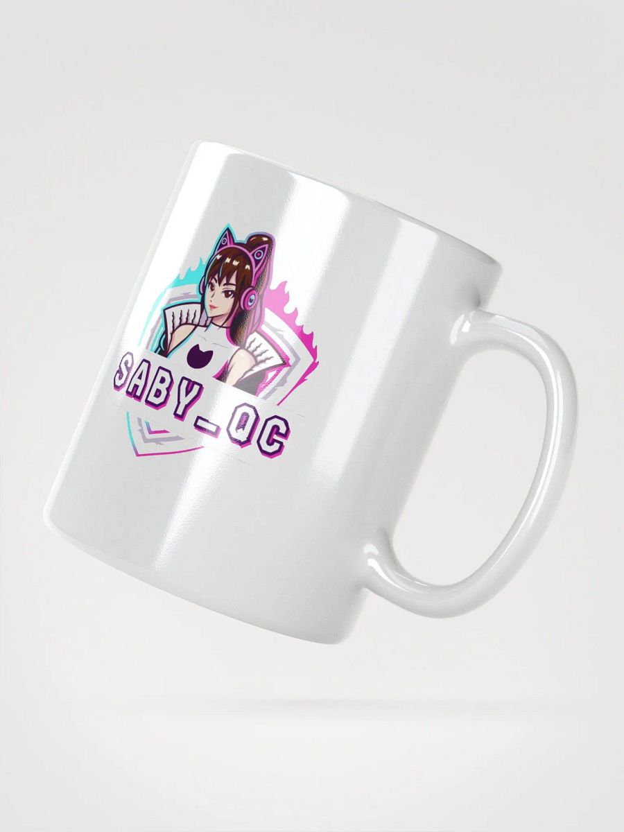 Neon Cat Ear Headphones Mug product image (4)