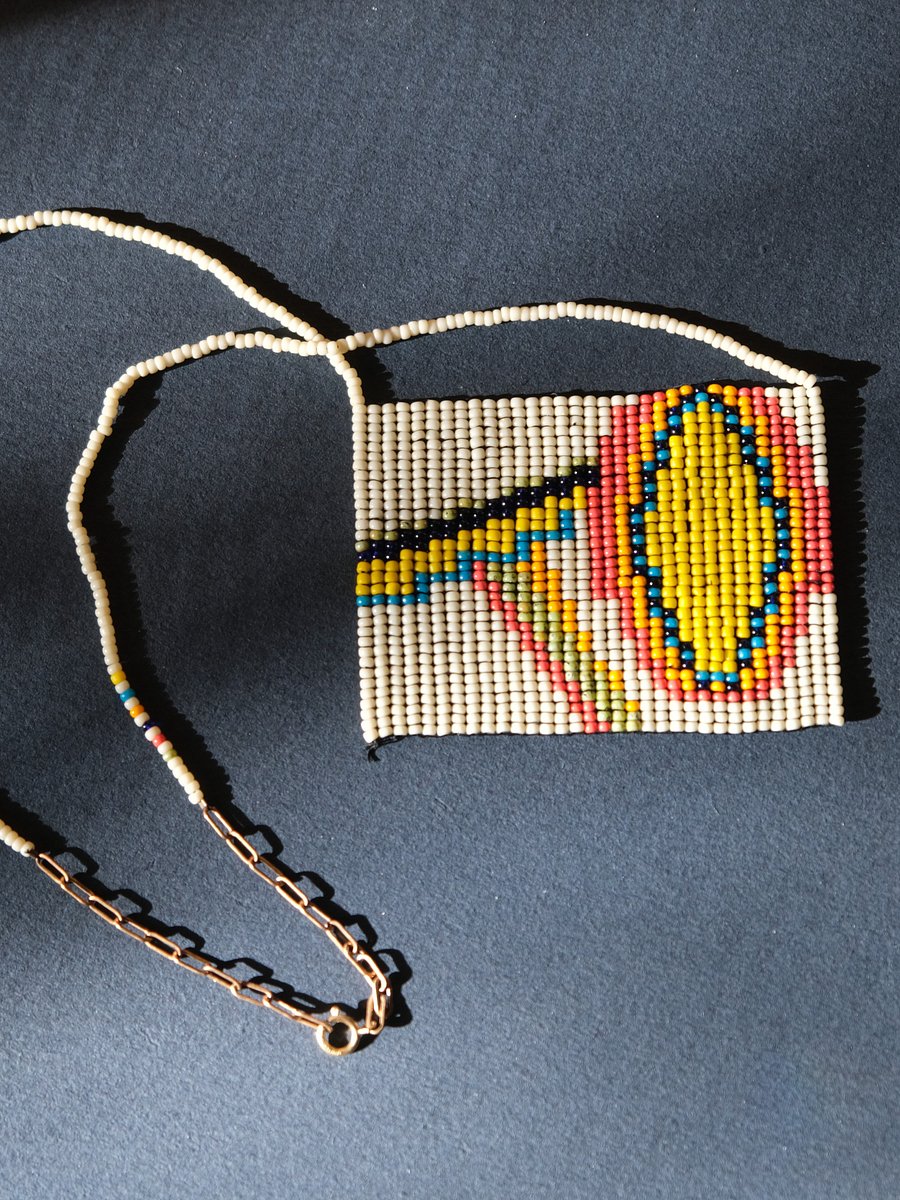 BEAD WEAVE PENDANT product image (1)